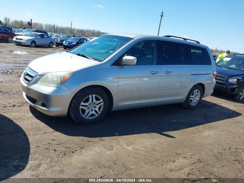 2007 Honda Odyssey Ex VIN: 5FNRL38467B069973 Lot: 39245636