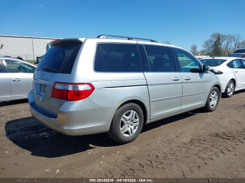 2007 Honda Odyssey Ex VIN: 5FNRL38467B069973 Lot: 39245636