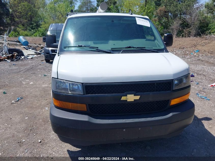 2019 Chevrolet Express 2500 Work Van VIN: 1GCWGAFP4K1273942 Lot: 39245649