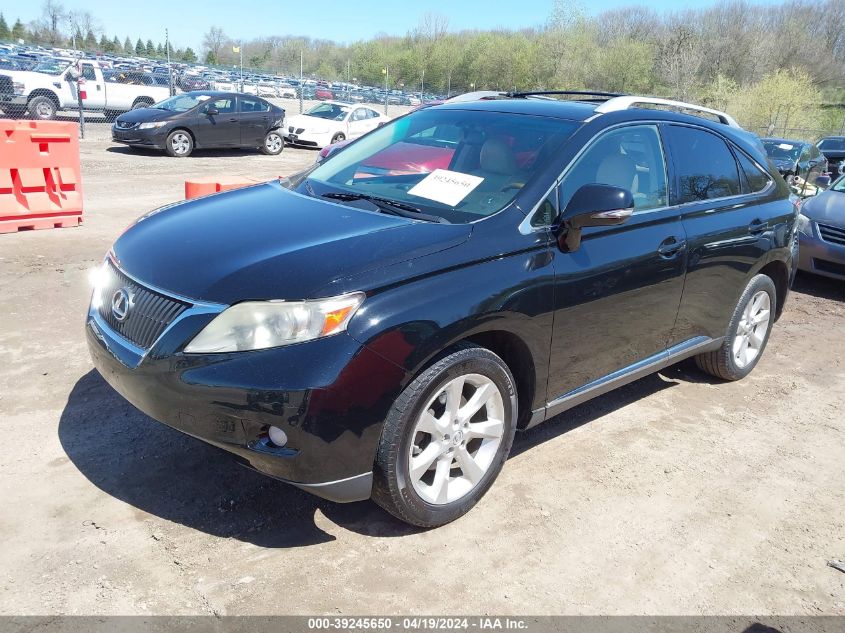 2011 Lexus Rx 350 VIN: JTJZK1BA8B2003617 Lot: 39245650