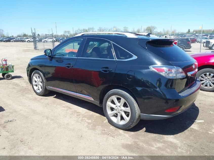 2011 Lexus Rx 350 VIN: JTJZK1BA8B2003617 Lot: 39245650