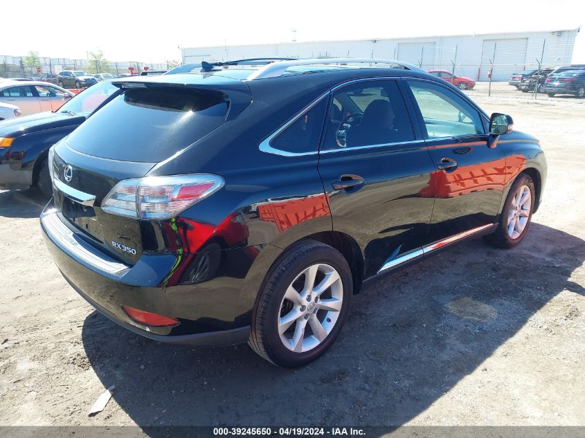 2011 Lexus Rx 350 VIN: JTJZK1BA8B2003617 Lot: 39245650