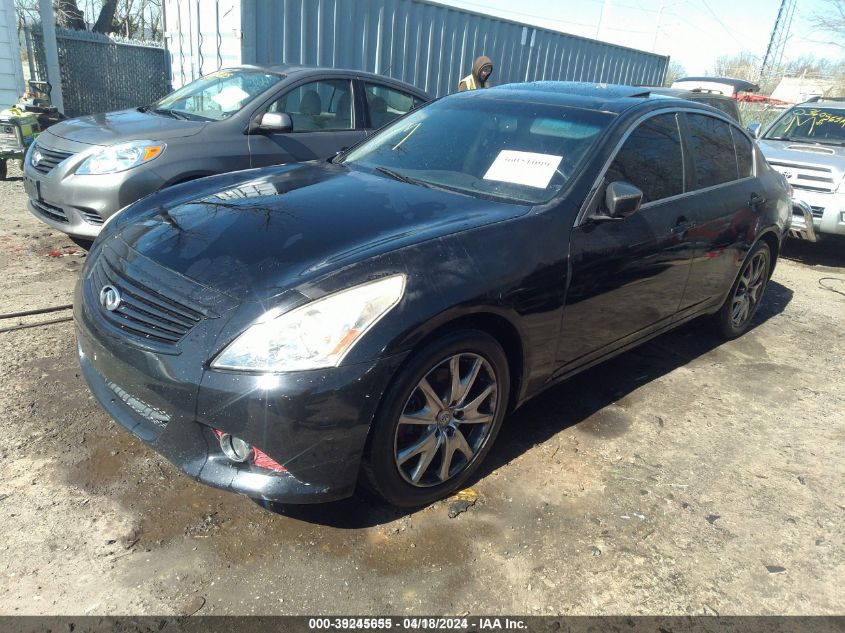 2013 Infiniti G37X VIN: JN1CV6AR1DM762611 Lot: 39245655