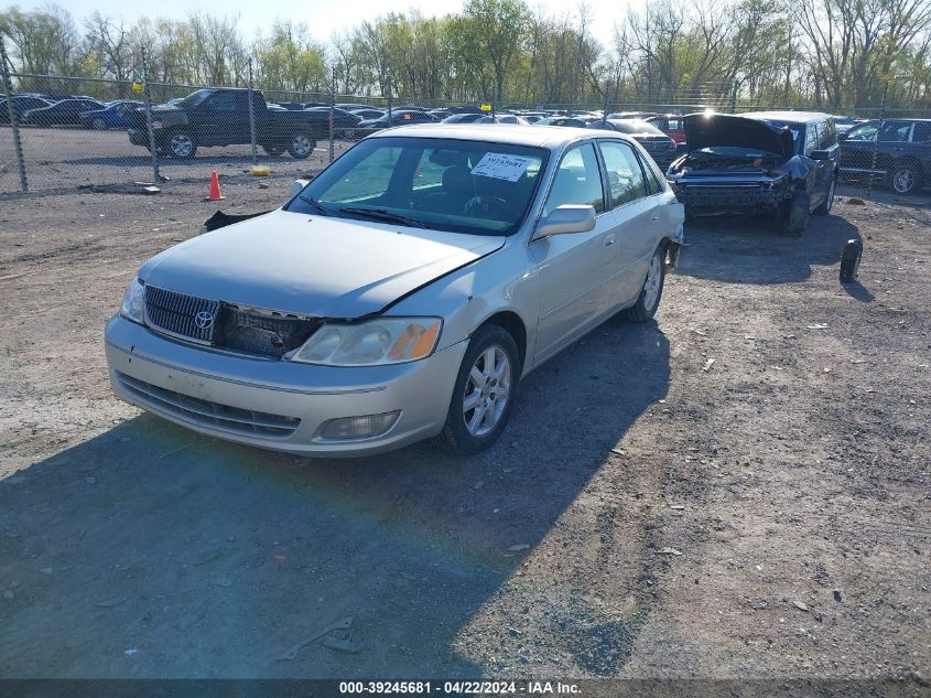 2000 Toyota Avalon Xls VIN: 4T1BF28B2YU108936 Lot: 39245681