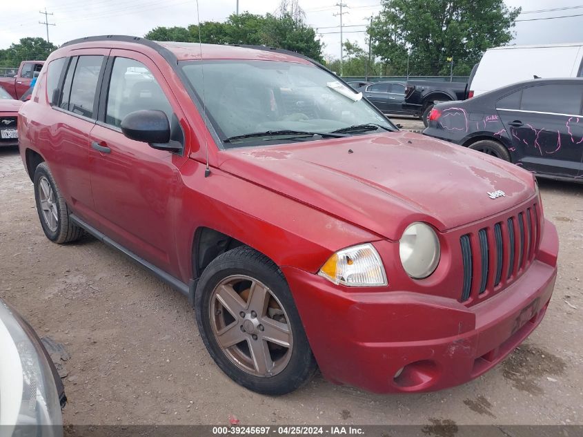 2007 Jeep Compass Sport VIN: 1J8FT47W97D359782 Lot: 39245697