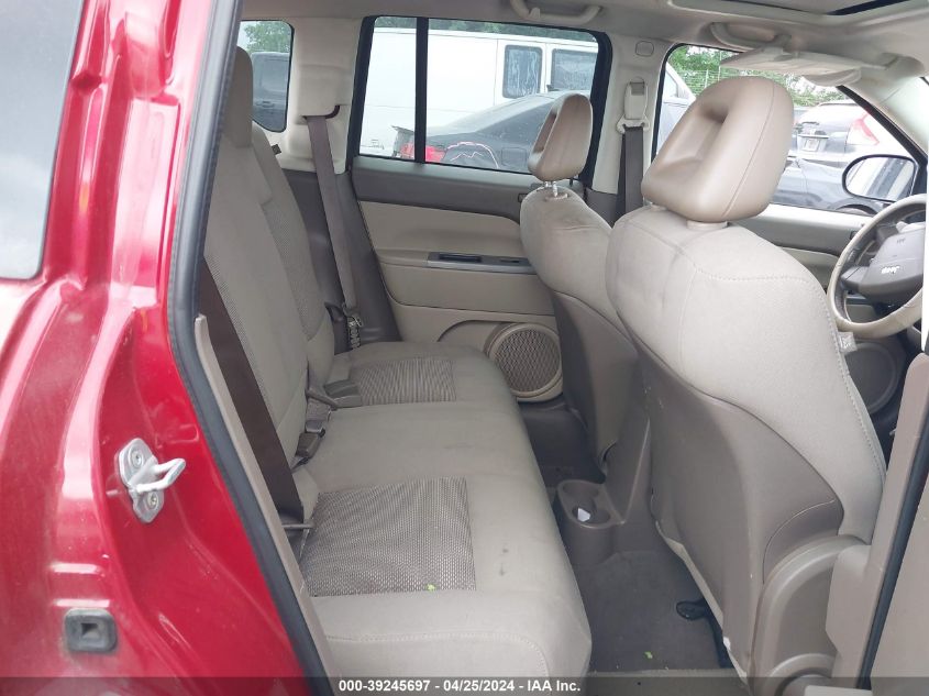 2007 Jeep Compass Sport VIN: 1J8FT47W97D359782 Lot: 39245697