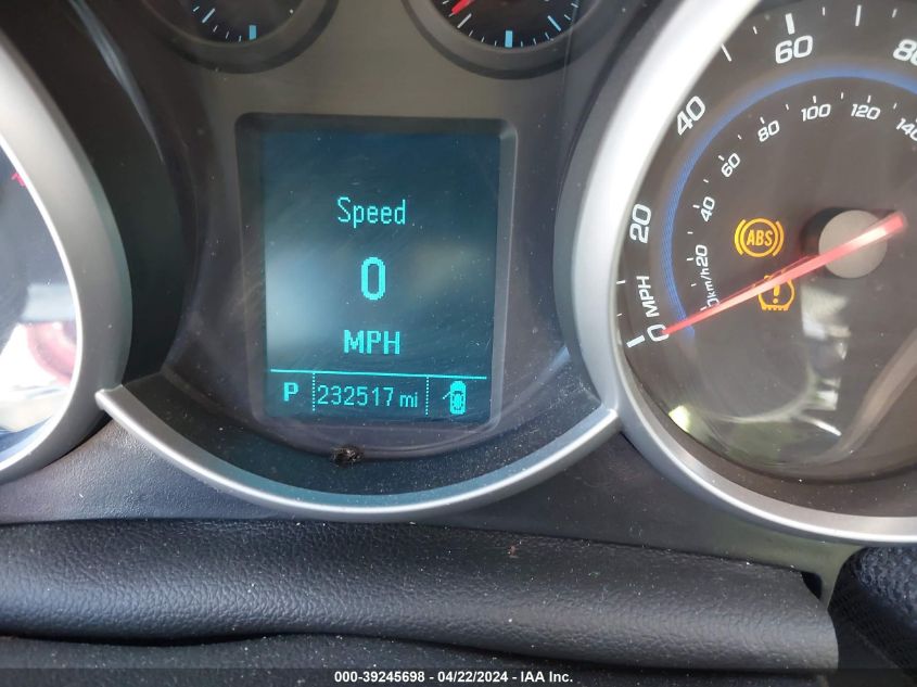 2012 Chevrolet Cruze 1Lt VIN: 1G1PF5SC5C7145069 Lot: 39245698