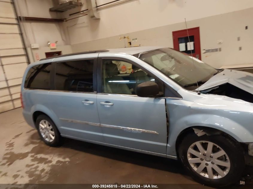 2013 Chrysler Town & Country Touring VIN: 2C4RC1BGXDR605427 Lot: 39079226