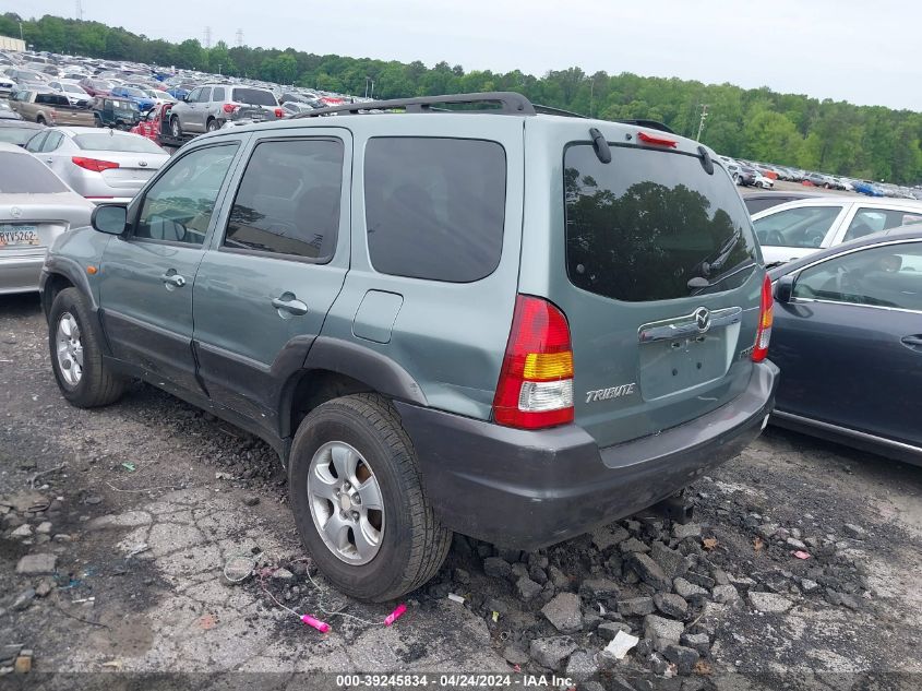 4F2CZ06114KM27586 2004 Mazda Tribute Es V6