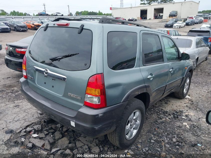 4F2CZ06114KM27586 2004 Mazda Tribute Es V6