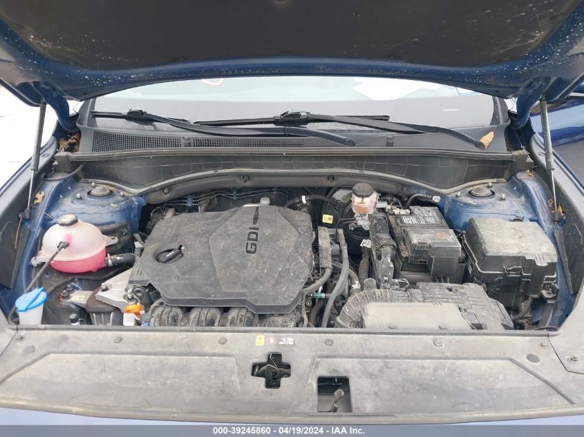 2022 Hyundai Santa Fe Sel VIN: 5NMS24AJ4NH451960 Lot: 39245860