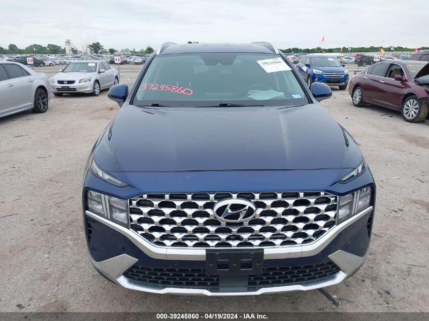 2022 Hyundai Santa Fe Sel VIN: 5NMS24AJ4NH451960 Lot: 39245860