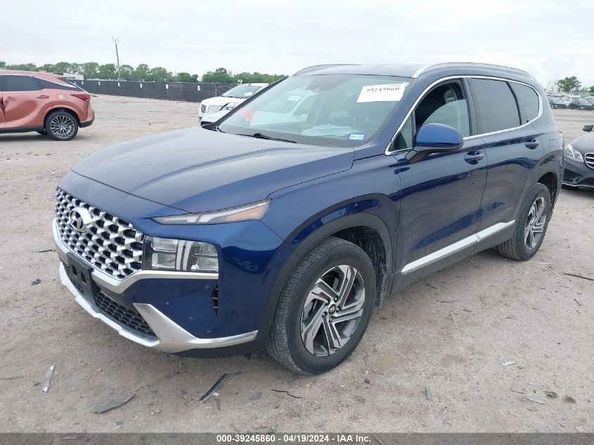 2022 Hyundai Santa Fe Sel VIN: 5NMS24AJ4NH451960 Lot: 39245860