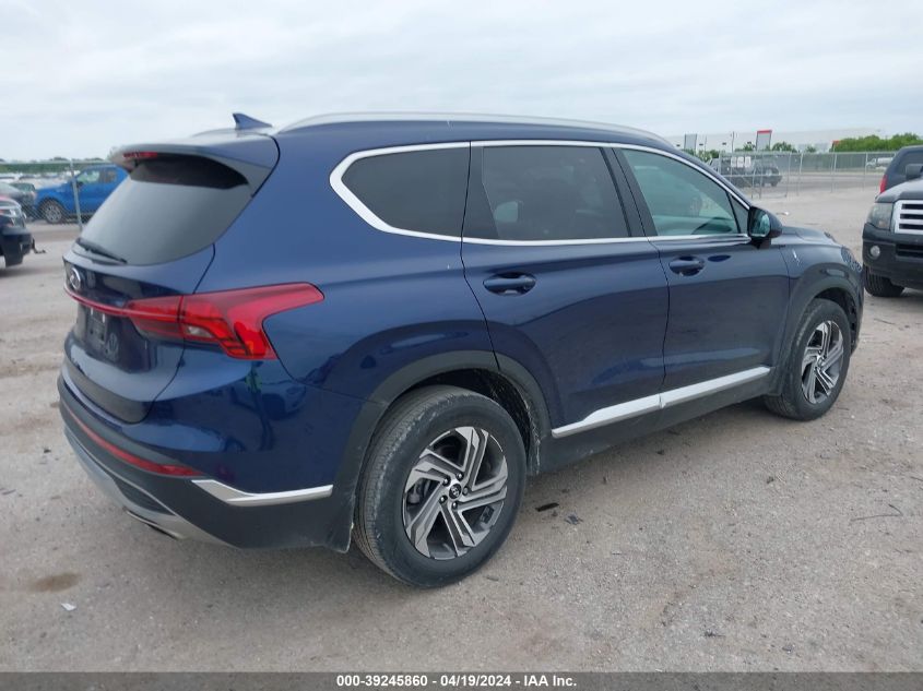 2022 Hyundai Santa Fe Sel VIN: 5NMS24AJ4NH451960 Lot: 39245860