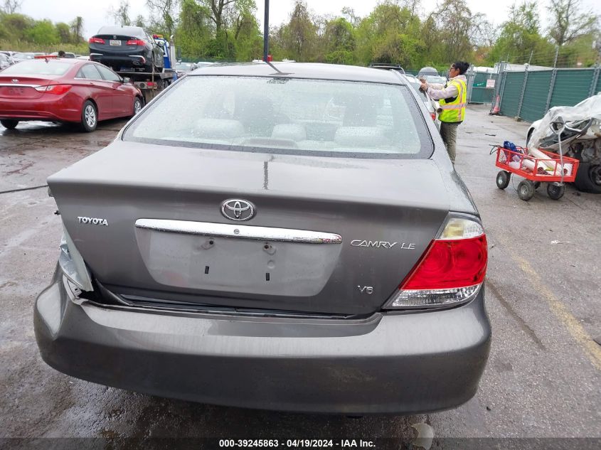 2005 Toyota Camry Le V6 VIN: 4T1BF32KX5U601418 Lot: 39245863