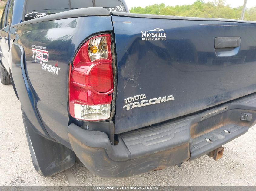 2008 Toyota Tacoma Base V6 VIN: 5TEMU52N38Z518658 Lot: 39245897