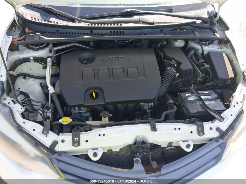 2016 Toyota Corolla Le VIN: 5YFBURHE2GP370254 Lot: 39245910