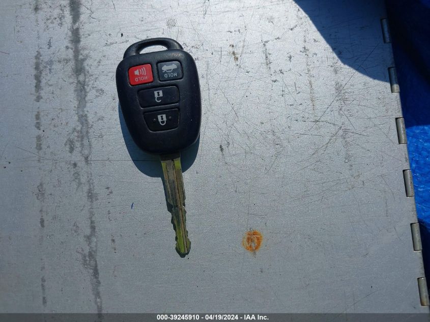 2016 Toyota Corolla Le VIN: 5YFBURHE2GP370254 Lot: 39245910