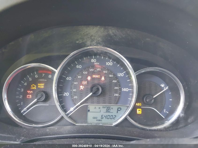 2016 Toyota Corolla Le VIN: 5YFBURHE2GP370254 Lot: 39245910