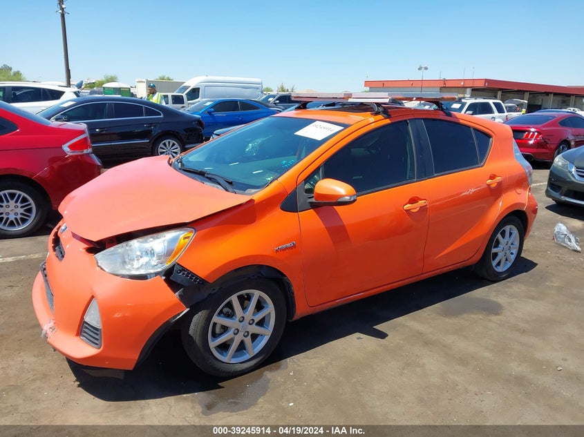 2013 Toyota Prius C Three VIN: JTDKDTB34D1034142 Lot: 39245914