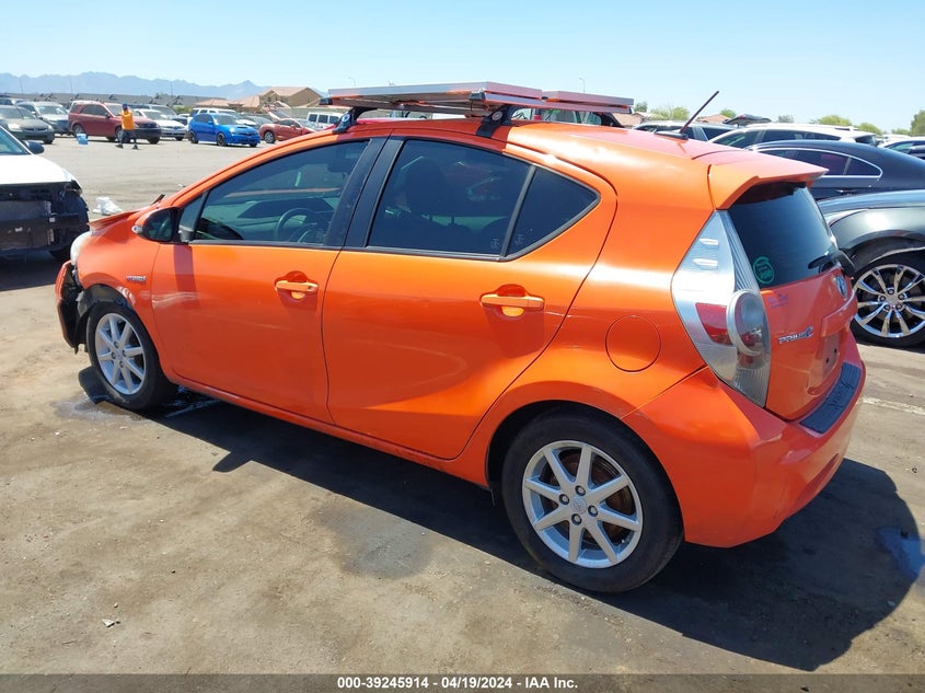 2013 Toyota Prius C Three VIN: JTDKDTB34D1034142 Lot: 39245914