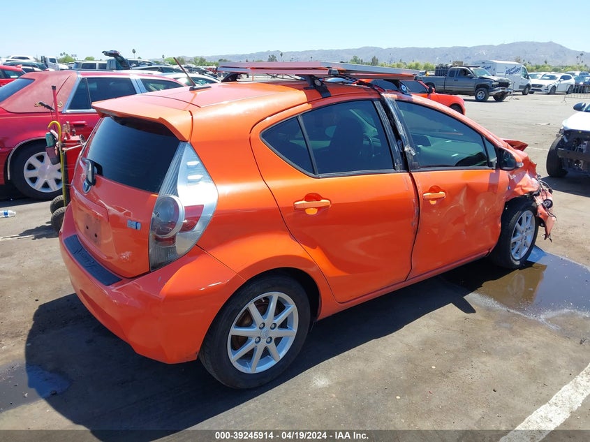 2013 Toyota Prius C Three VIN: JTDKDTB34D1034142 Lot: 39245914