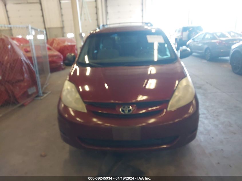 2006 Toyota Sienna Le VIN: 5TDZA23C56S492780 Lot: 39245934