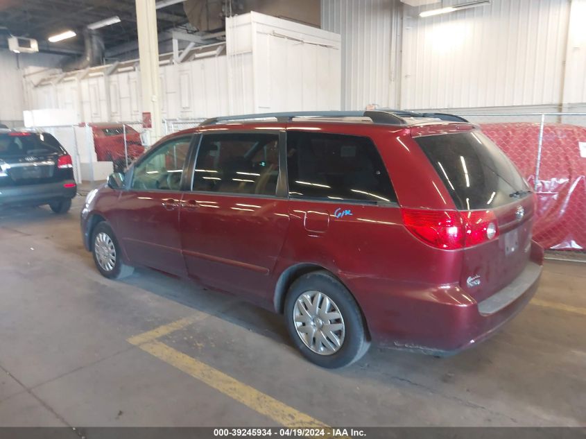 2006 Toyota Sienna Le VIN: 5TDZA23C56S492780 Lot: 39245934