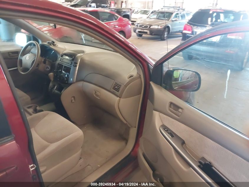 2006 Toyota Sienna Le VIN: 5TDZA23C56S492780 Lot: 39245934