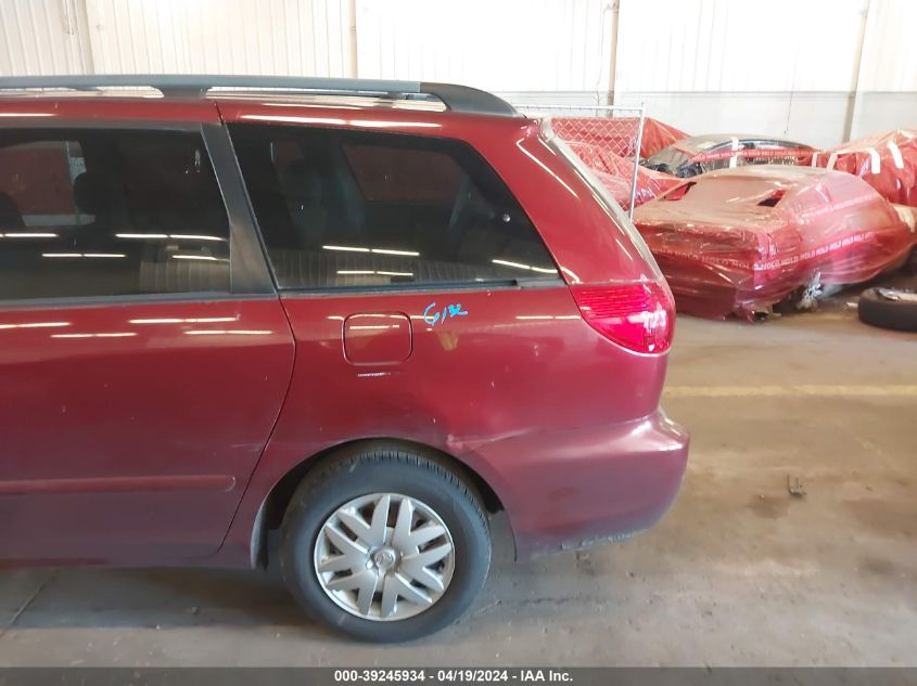 2006 Toyota Sienna Le VIN: 5TDZA23C56S492780 Lot: 39245934
