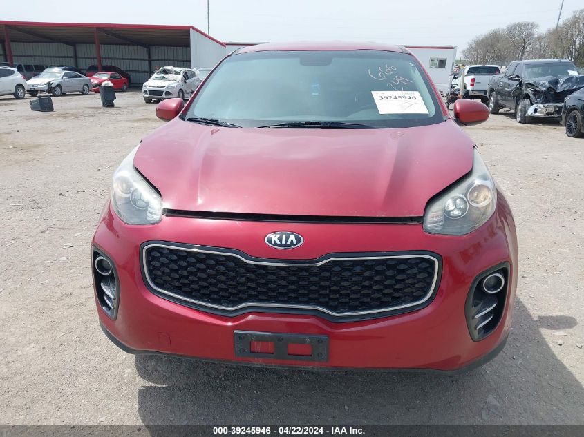 KNDPMCAC1H7251609 2017 Kia Sportage Lx