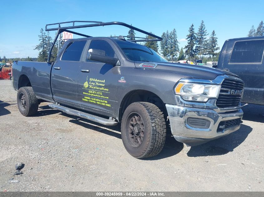 2019 Ram 2500 Big Horn 4X4 8' Box VIN: 3C6UR5JL6KG565176 Lot: 39245959