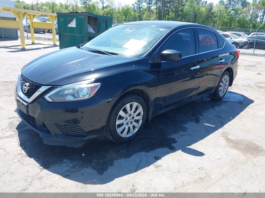 VIN 3N1AB7AP5KY256875 2019 NISSAN SENTRA S