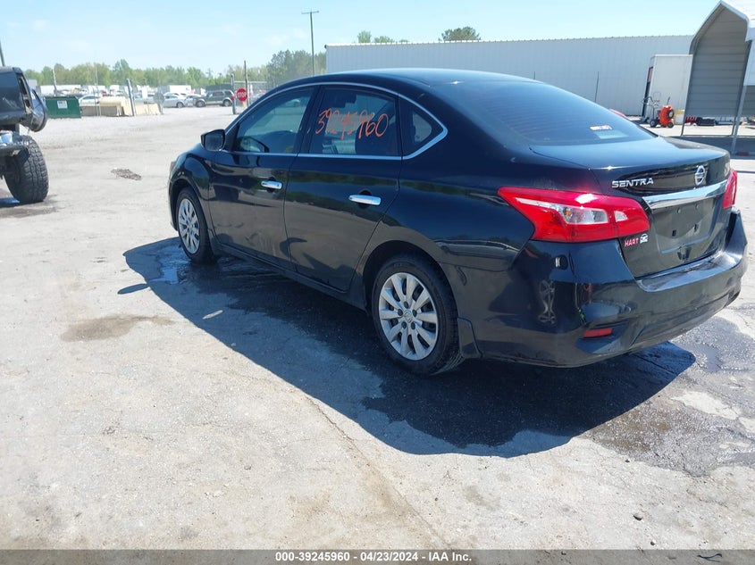 VIN 3N1AB7AP5KY256875 2019 NISSAN SENTRA S