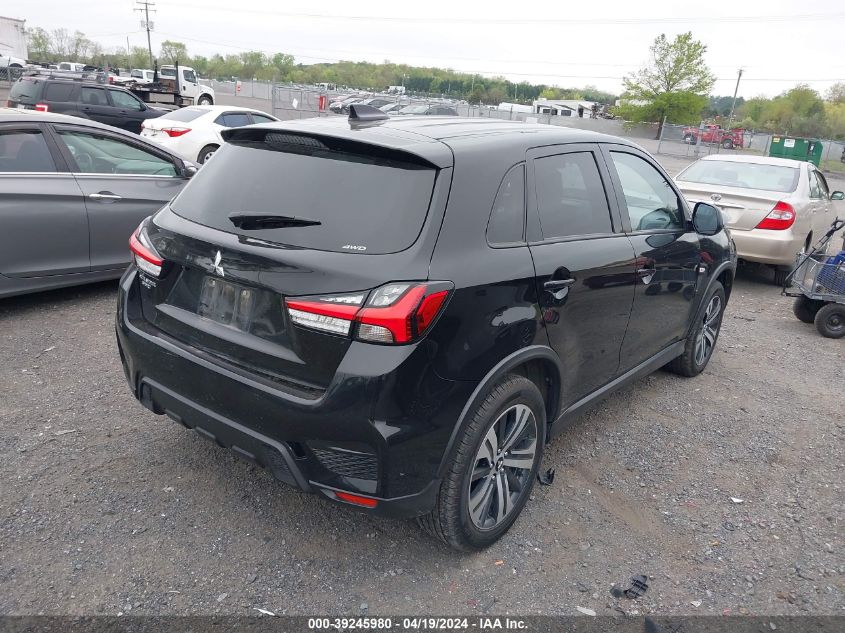 2021 Mitsubishi Outlander Sport 2.0 Be Awc/2.0 Es Awc/2.0 Le Awc/2.0 Se Awc VIN: JA4ARUAU4MU009795 Lot: 39245980