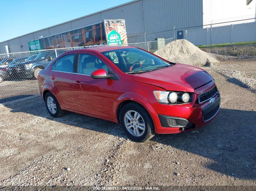 2014 Chevrolet Sonic Lt Auto VIN: 1G1JC5SH2E4144539 Lot: 50089514