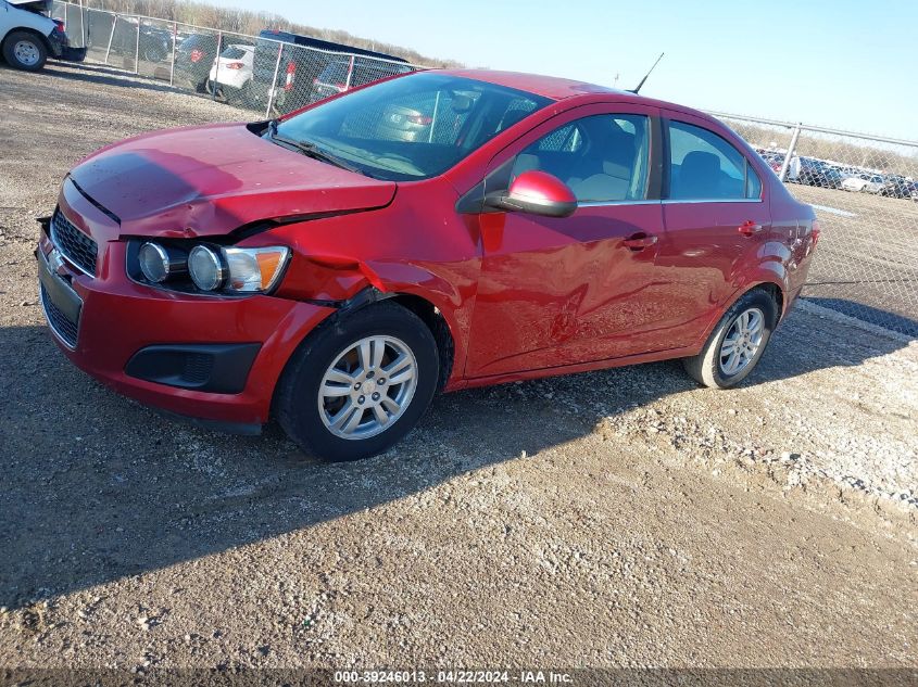 2014 Chevrolet Sonic Lt Auto VIN: 1G1JC5SH2E4144539 Lot: 50089514