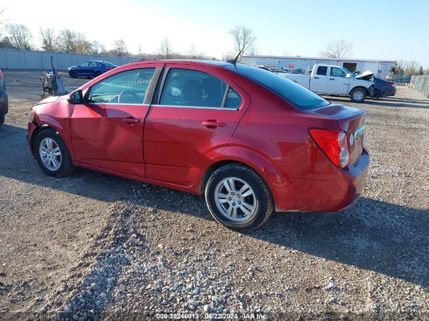 2014 Chevrolet Sonic Lt Auto VIN: 1G1JC5SH2E4144539 Lot: 50089514