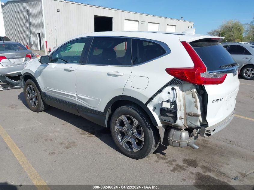 2019 Honda Cr-V Ex-L VIN: JHLRW2H80KX000525 Lot: 50962374