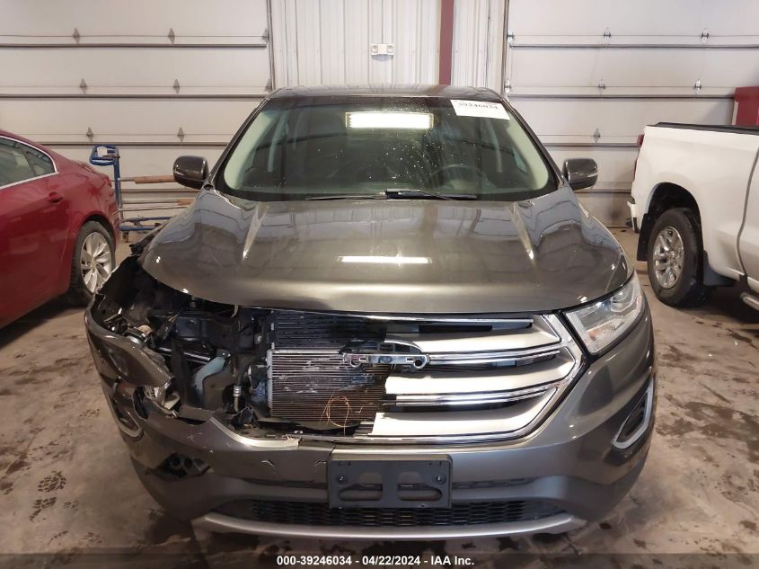 2015 Ford Edge Sel VIN: 2FMTK4J86FBC02654 Lot: 39246034