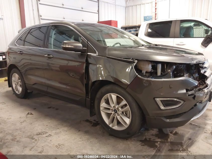 2015 Ford Edge Sel VIN: 2FMTK4J86FBC02654 Lot: 39246034