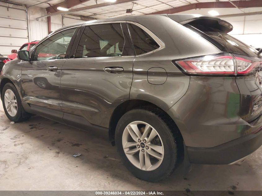 2015 Ford Edge Sel VIN: 2FMTK4J86FBC02654 Lot: 39246034