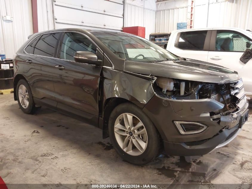 2015 Ford Edge Sel VIN: 2FMTK4J86FBC02654 Lot: 39246034