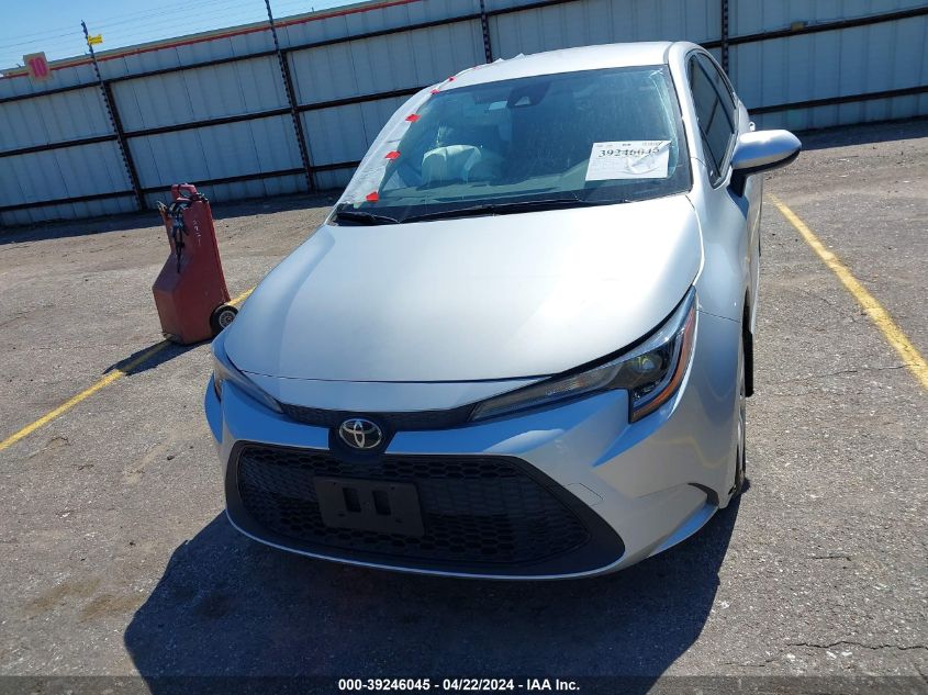 2022 Toyota Corolla Le VIN: JTDEPMAE8N3027276 Lot: 50376394