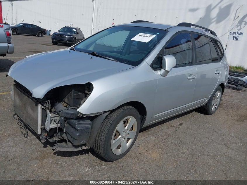 2009 Kia Rondo Lx VIN: KNAFG528097222951 Lot: 39246047