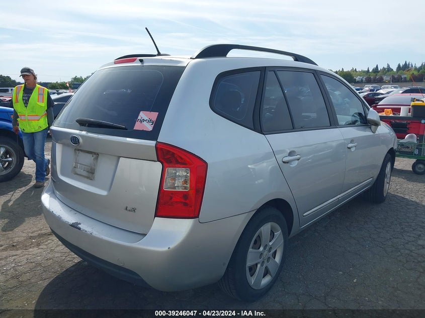 2009 Kia Rondo Lx VIN: KNAFG528097222951 Lot: 39246047