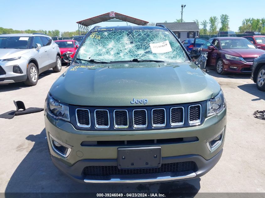 2020 Jeep Compass Limited 4X4 VIN: 3C4NJDCB9LT203645 Lot: 39246049