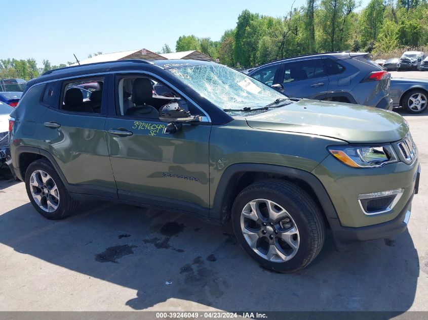 2020 Jeep Compass Limited 4X4 VIN: 3C4NJDCB9LT203645 Lot: 39246049