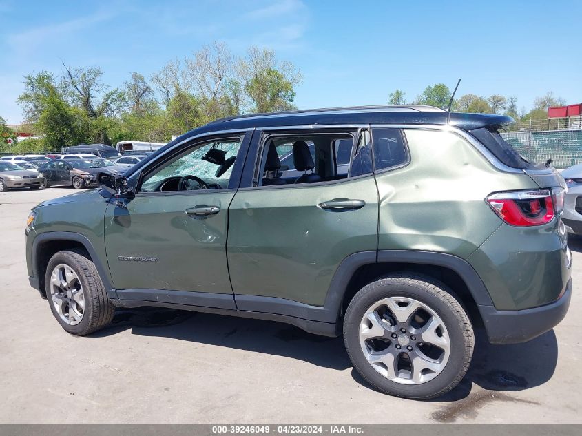 2020 Jeep Compass Limited 4X4 VIN: 3C4NJDCB9LT203645 Lot: 39246049