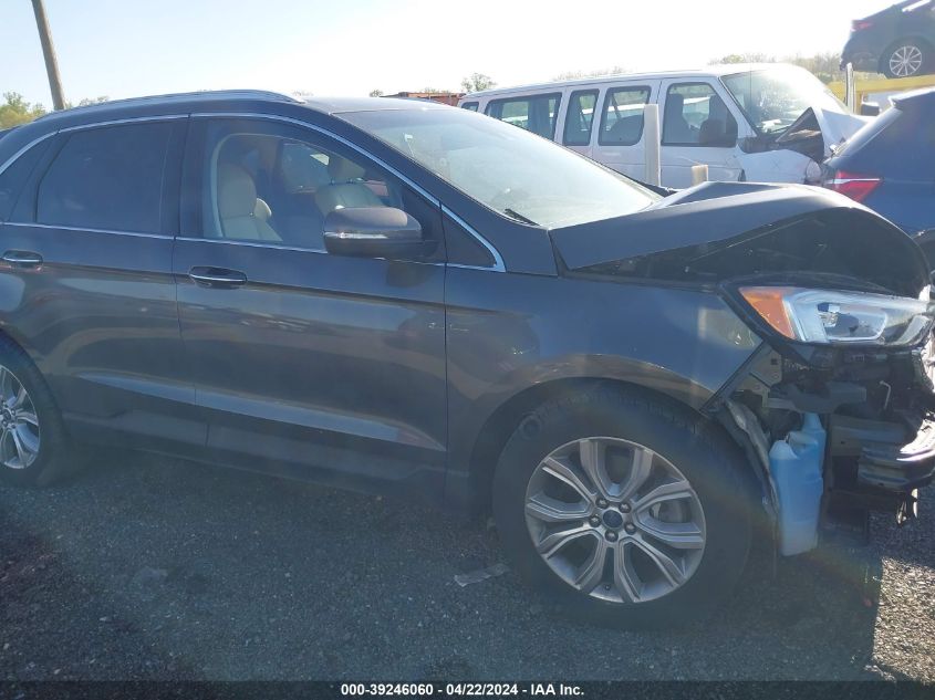 2019 Ford Edge Titanium VIN: 2FMPK4K9XKBC39936 Lot: 39246060